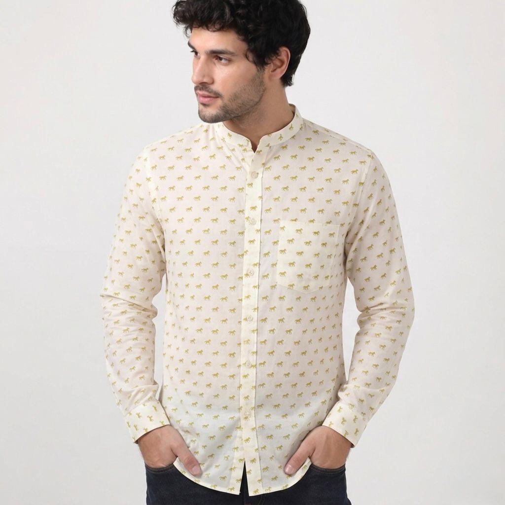Shirt ( MOH Yellow-Print)
