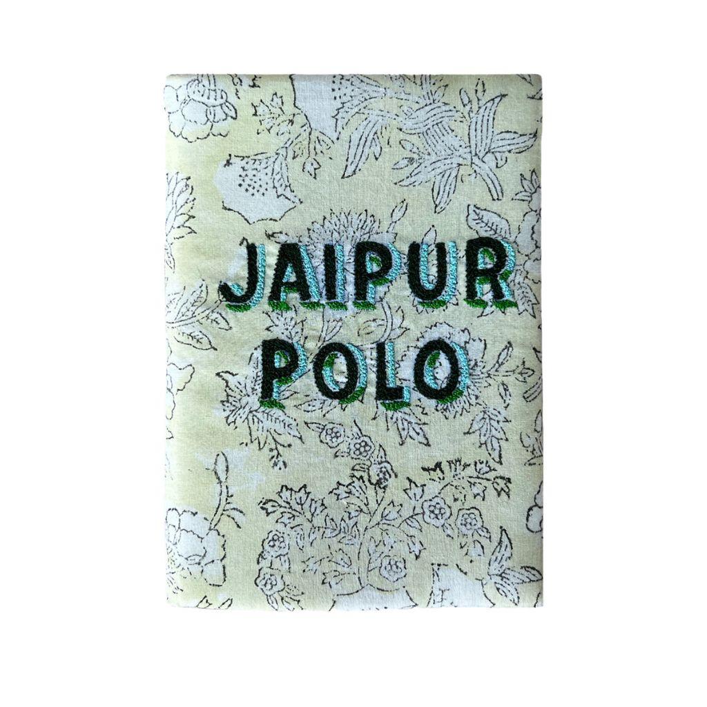 Jaipur Polo Embroidered Diary (Grey)