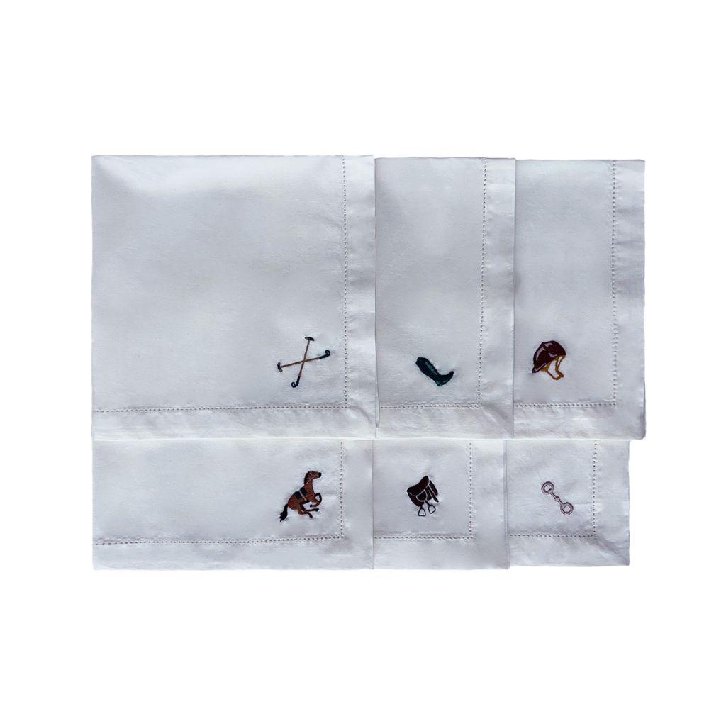 Jaipur Polo Embroidered Napkin