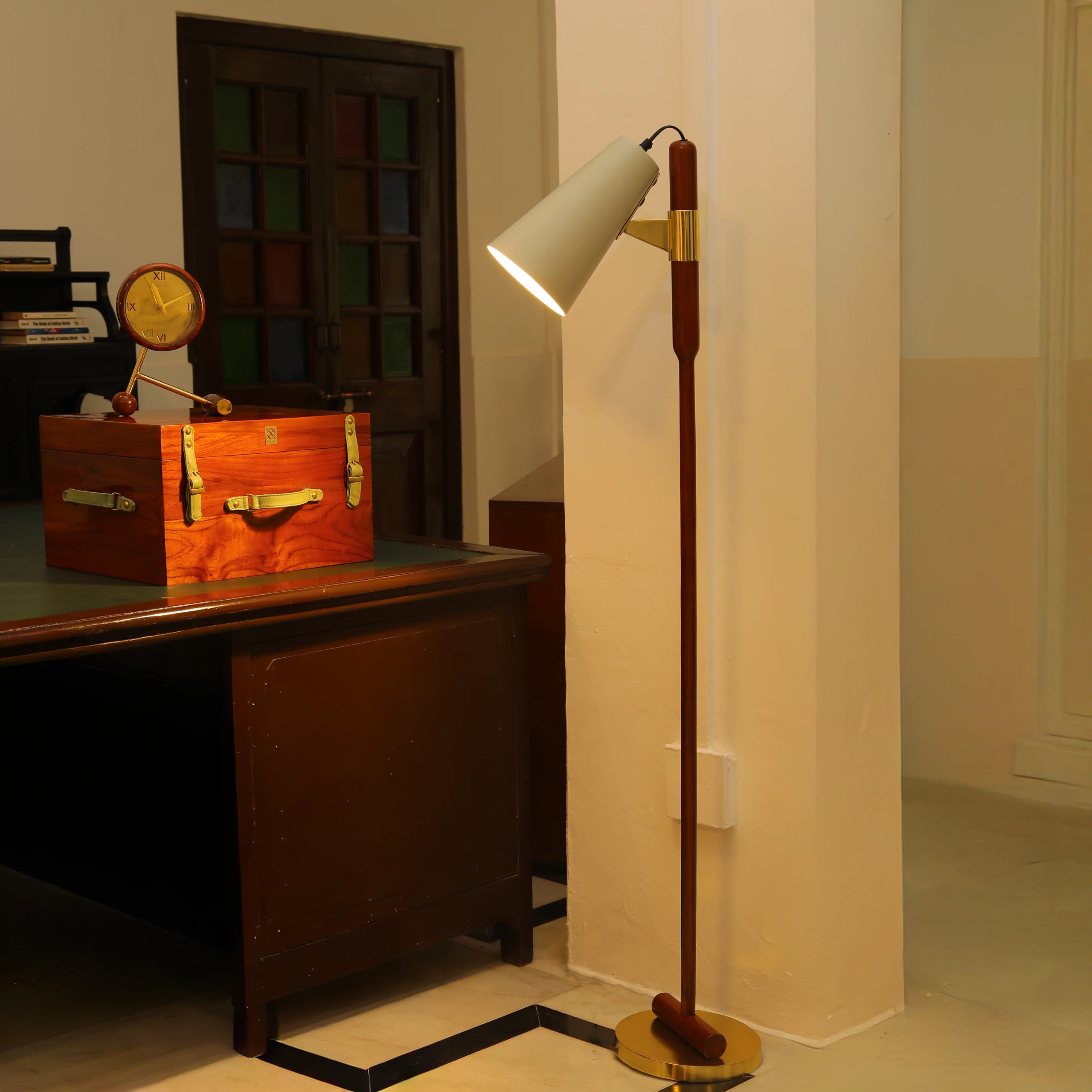The Knight's Torch Floor Lamp
