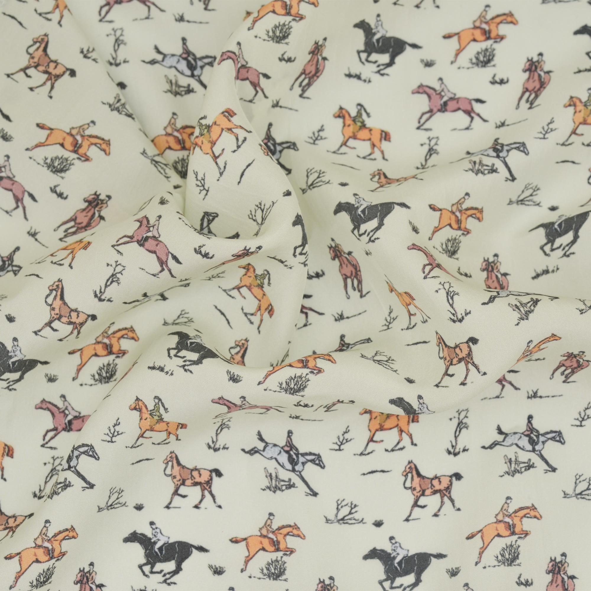 Equestrian Pocket Square